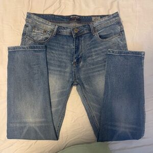 Stylish Denim Blue Corduroy Pants for Men